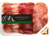 Antipasto selezione delle Alpi affettato