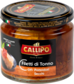 Filetti di tonno Yellowfin con pomodori secchi